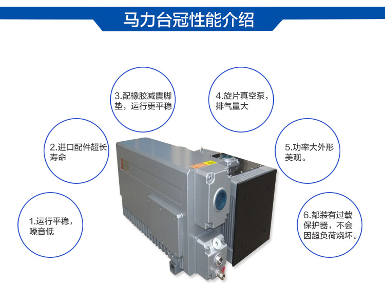 臺(tái)冠MLV0250環(huán)保旋片式真空泵性能圖